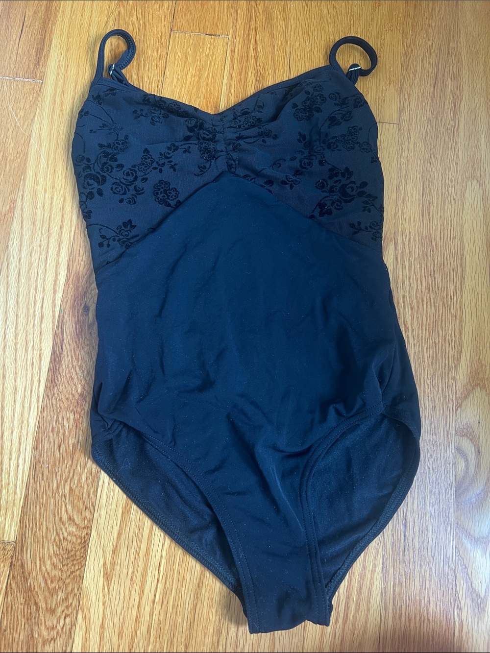 Nikolay XXS Black Lace Ballet Leotard